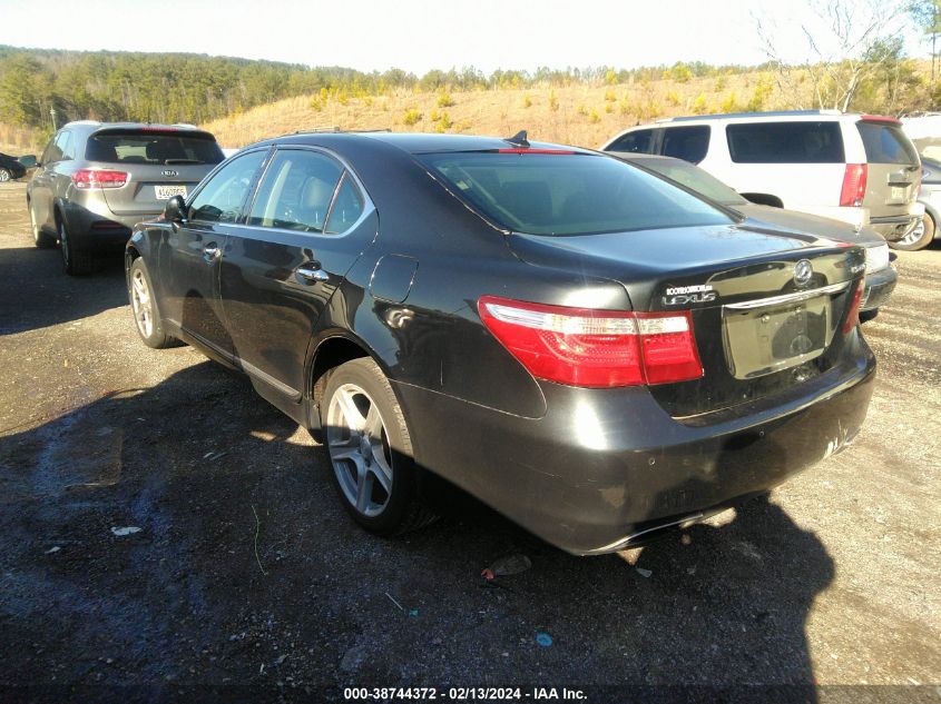 2007 Lexus Ls 460 L VIN: JTHGL46F575009703 Lot: 38744372