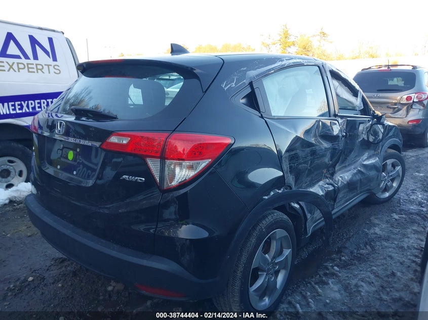 VIN 3CZRU6H3XMM708220 2021 HONDA HR-V AWD LX