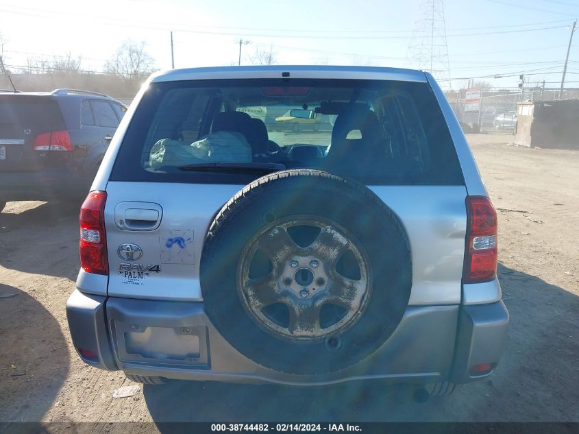 2004 Toyota Rav4 VIN: JTEGD20V140026621 Lot: 38744482