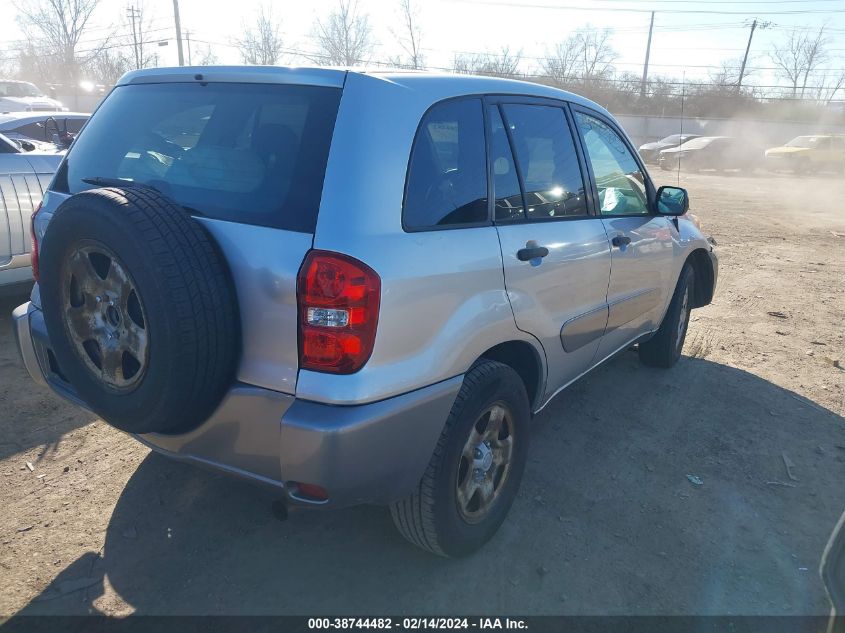 2004 Toyota Rav4 VIN: JTEGD20V140026621 Lot: 38744482