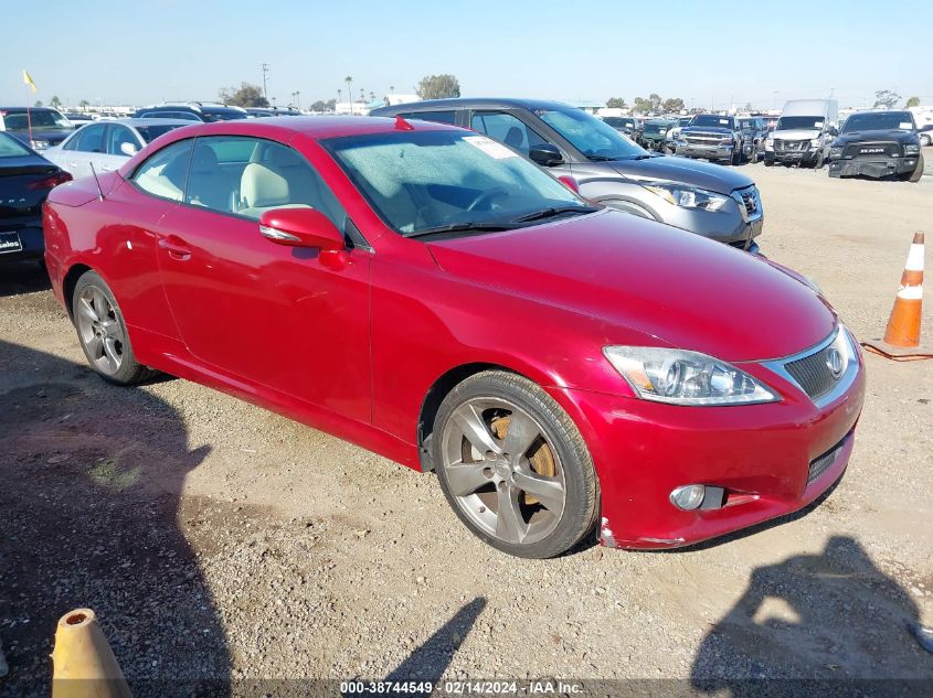 2011 Lexus Is 250C VIN: JTHFF2C28B2516422 Lot: 38744549