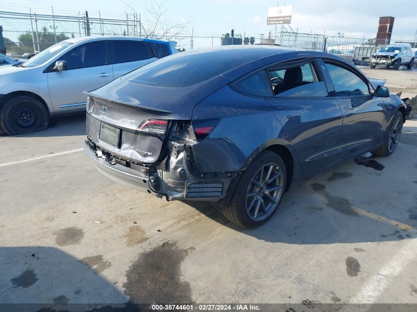 2022 Tesla Model 3 Long Range Dual Motor All-Wheel Drive VIN: 5YJ3E1EB8NF274067 Lot: 38744601