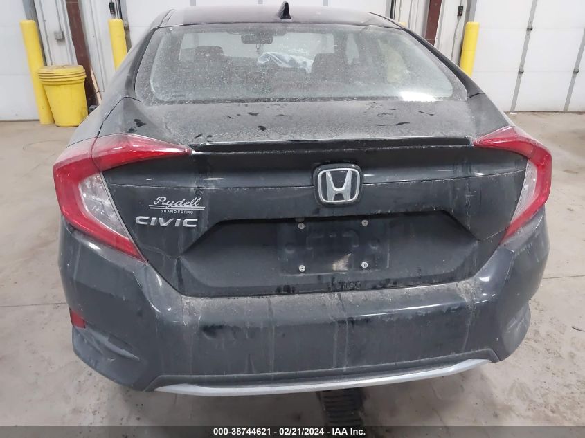 2020 Honda Civic Ex-L VIN: 19XFC1F79LE015961 Lot: 38744621