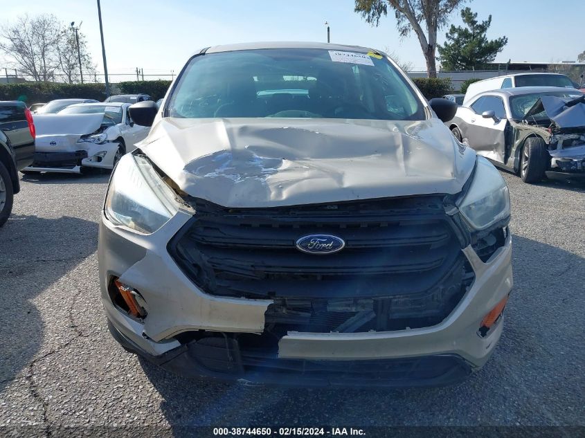 2017 Ford Escape S VIN: 1FMCU0F74HUD77260 Lot: 38744650