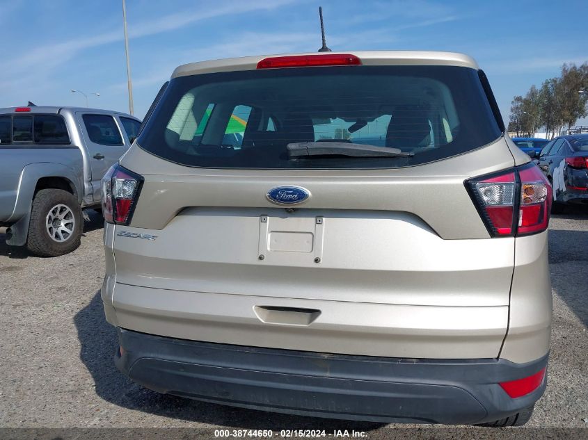 2017 Ford Escape S VIN: 1FMCU0F74HUD77260 Lot: 38744650