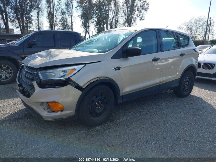 2017 Ford Escape S VIN: 1FMCU0F74HUD77260 Lot: 38744650