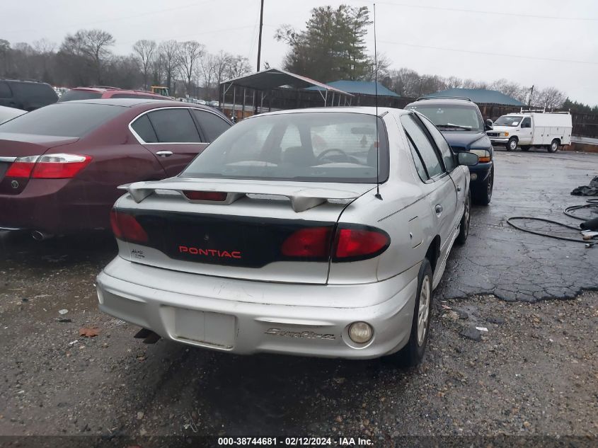 2001 Pontiac Sunfire Se VIN: 1G2JB524617321470 Lot: 38744681