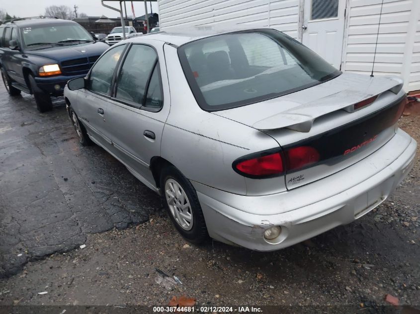 2001 Pontiac Sunfire Se VIN: 1G2JB524617321470 Lot: 38744681