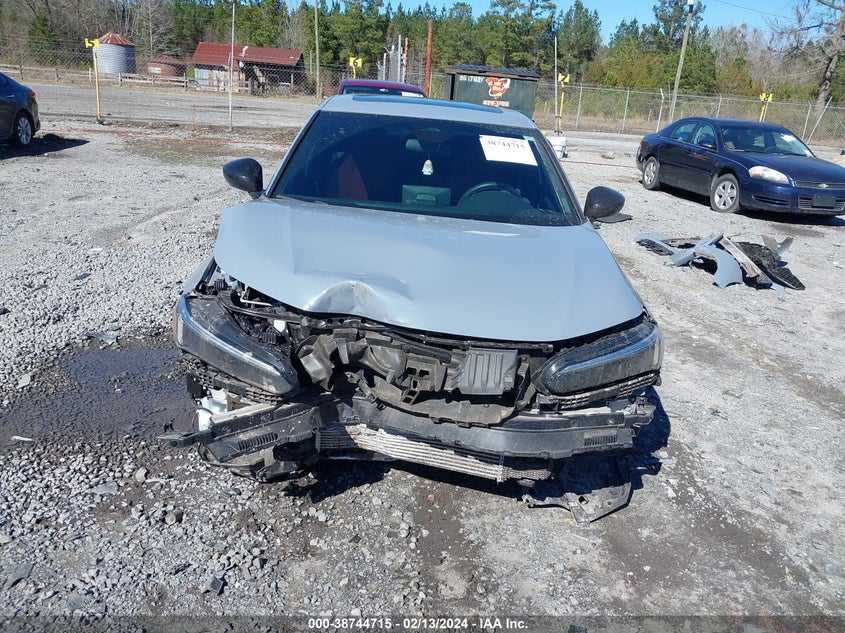 VIN 2HGFE1E56NH474268 2022 HONDA CIVIC SI SEDAN
