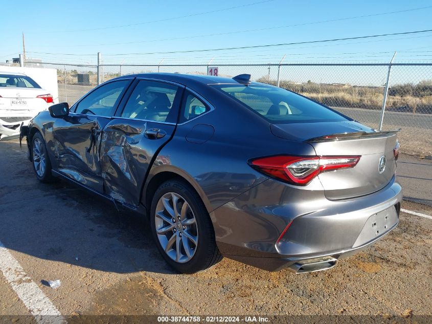 2021 Acura Tlx Standard VIN: 19UUB5F38MA007385 Lot: 38915040