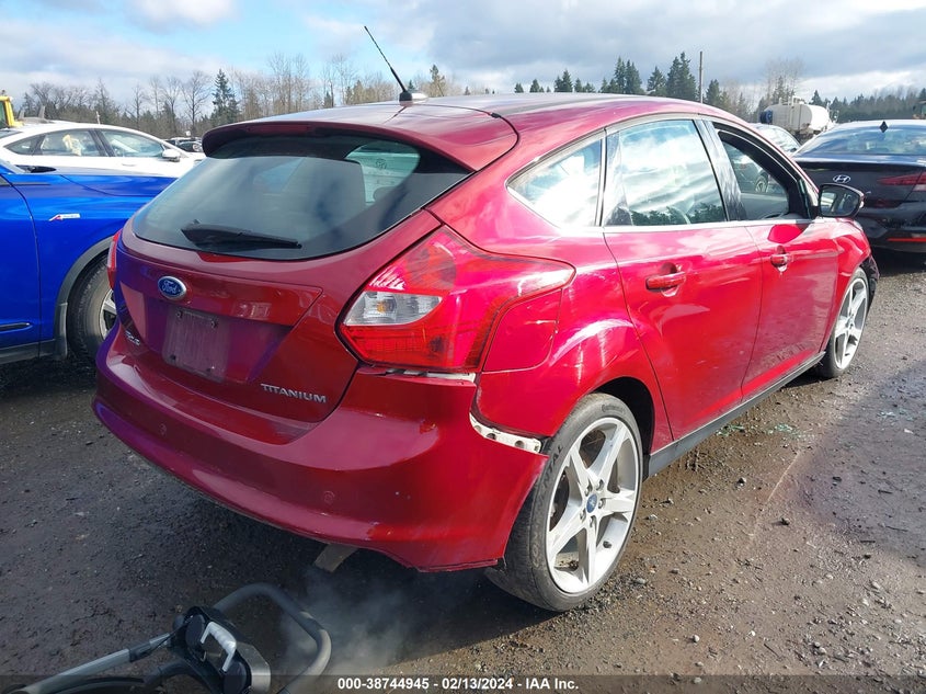 2013 FORD FOCUS TITANIUM - 1FADP3N20DL196234