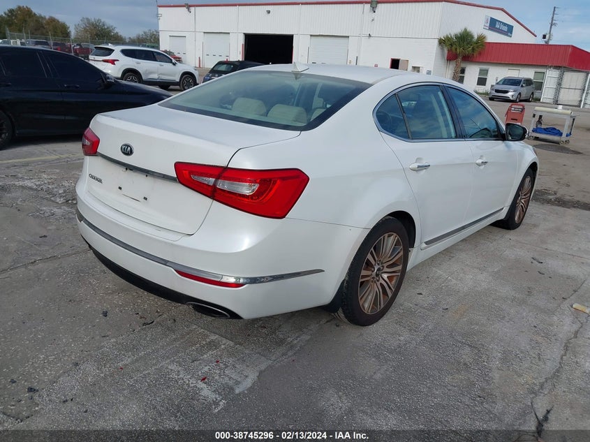 2016 KIA CADENZA KNALN4D76G5215275