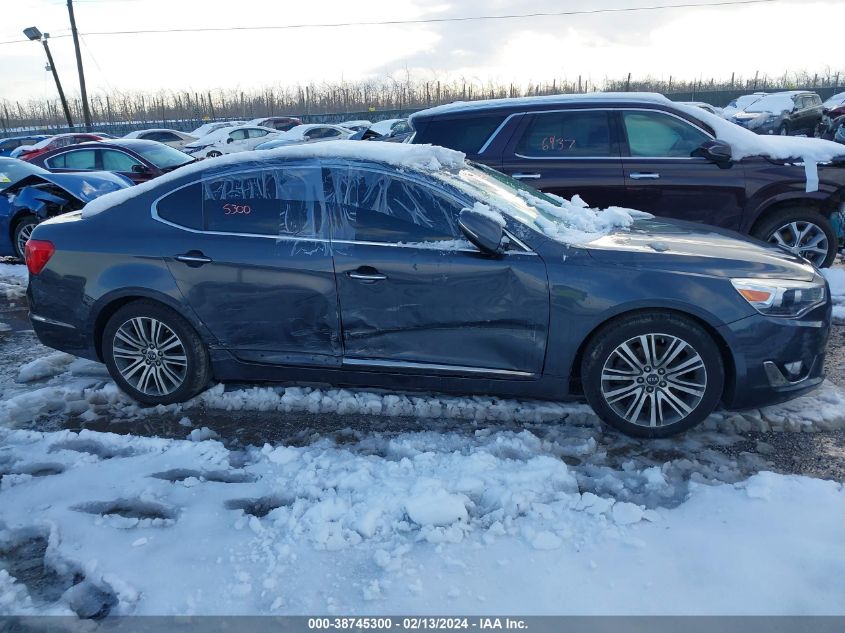 2014 KIA CADENZA PREMIUM KNALN4D75E5120302