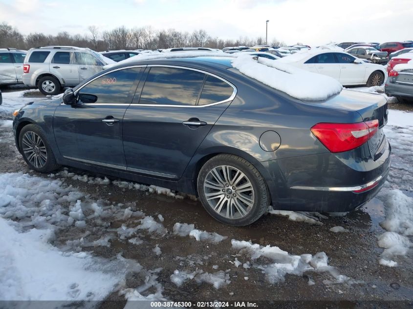 2014 Kia Cadenza Premium VIN: KNALN4D75E5120302 Lot: 38745300