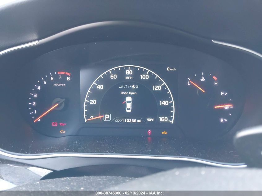 2014 KIA CADENZA PREMIUM KNALN4D75E5120302