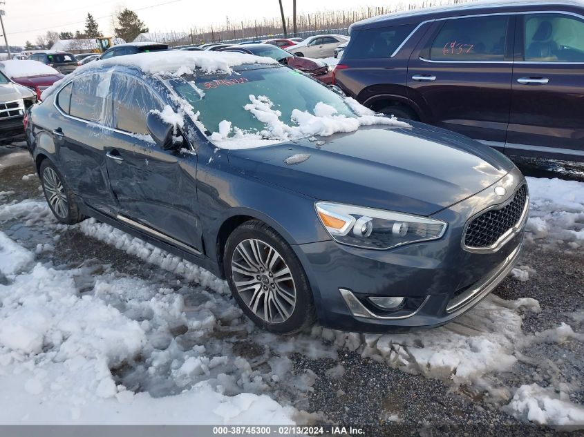 2014 Kia Cadenza Premium VIN: KNALN4D75E5120302 Lot: 38745300