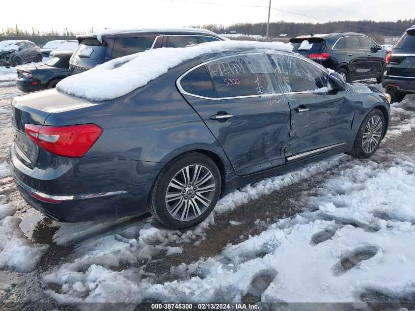 2014 Kia Cadenza Premium VIN: KNALN4D75E5120302 Lot: 38745300