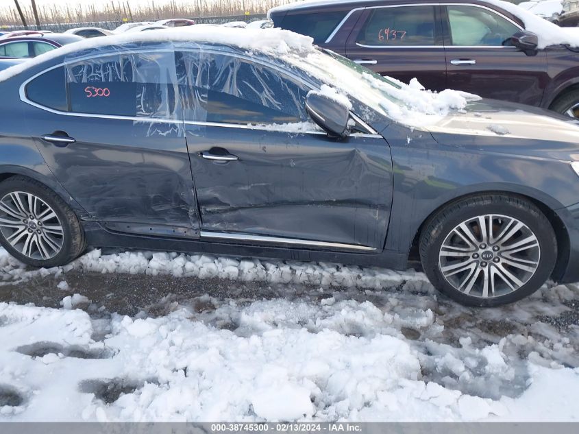2014 KIA CADENZA PREMIUM KNALN4D75E5120302