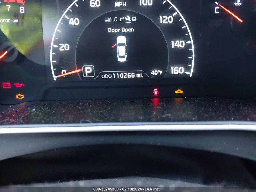 2014 KIA CADENZA PREMIUM KNALN4D75E5120302