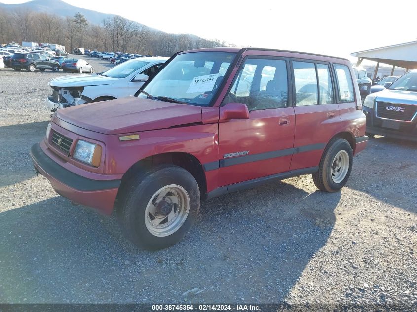 1991 Suzuki Sidekick Jx/Jlx VIN: JS3TD01V2M4109345 Lot: 38745354