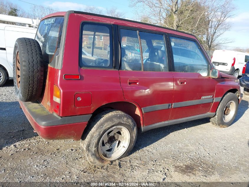 1991 Suzuki Sidekick Jx/Jlx VIN: JS3TD01V2M4109345 Lot: 38745354