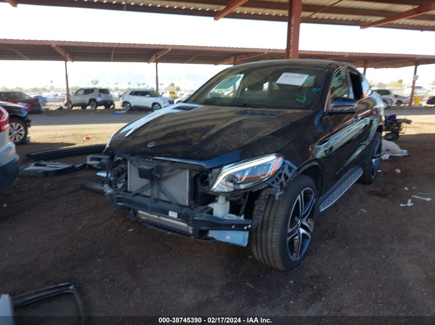 2019 MERCEDES-BENZ AMG GLE 43 COUPE 4MATIC 4JGED6EB6KA137749