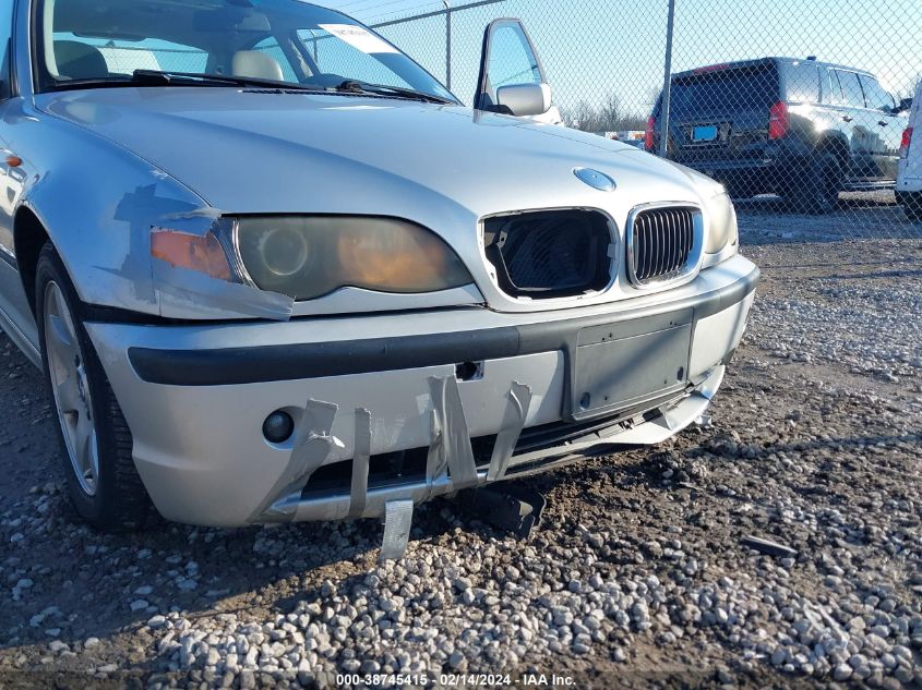 2003 BMW 325I VIN: WBAEV33473KR25873 Lot: 38745415