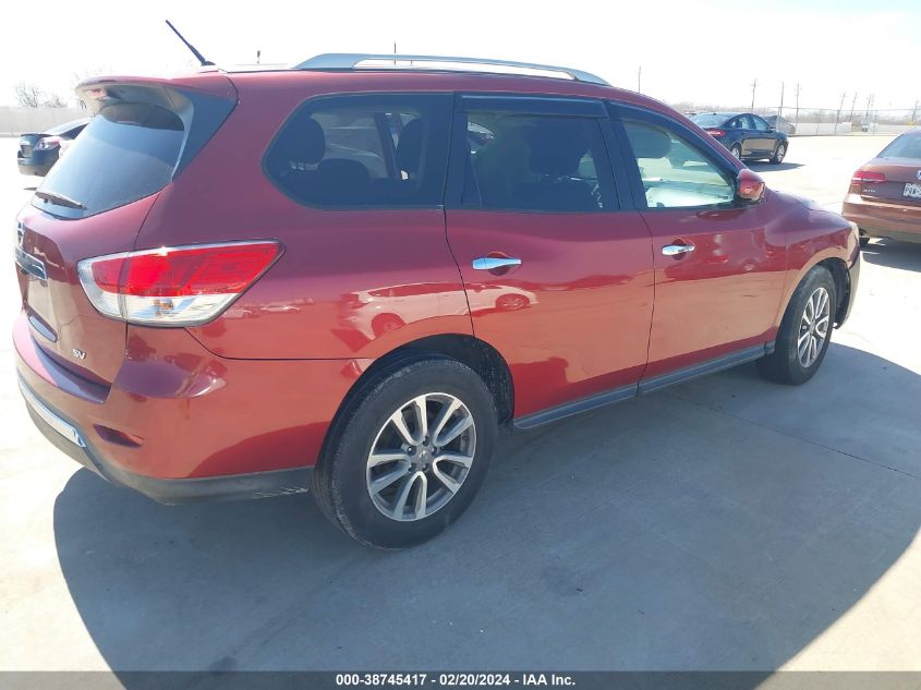 2016 Nissan Pathfinder Platinum/S/Sl/Sv VIN: 5N1AR2MN6GC654498 Lot: 38745417