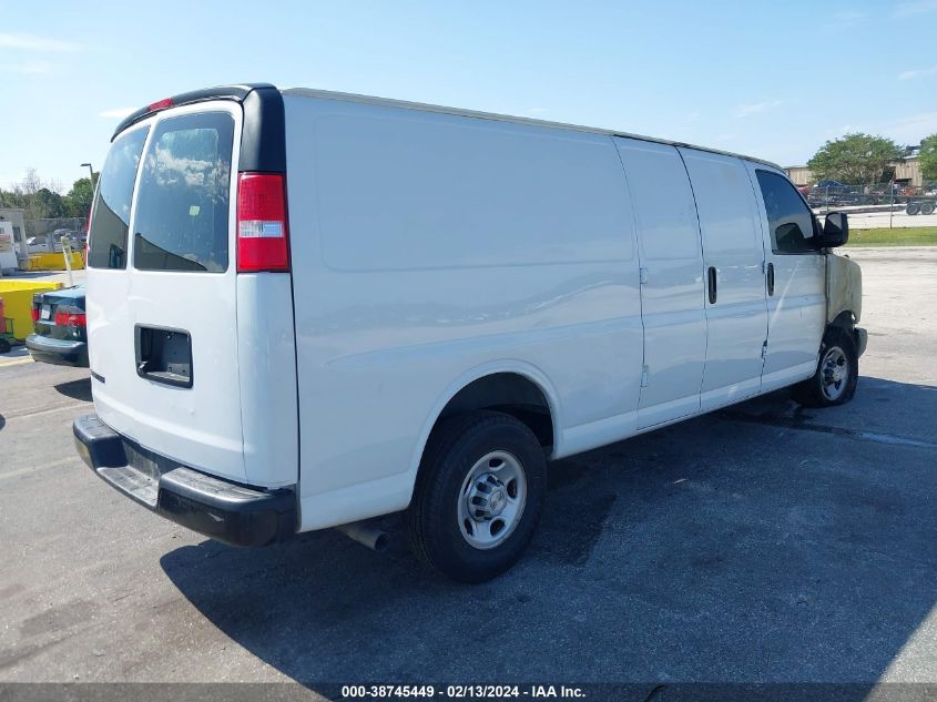 2021 Chevrolet Express Cargo Rwd 2500 Extended Wheelbase Wt VIN: 1GCWGBFP1M1267945 Lot: 38745449