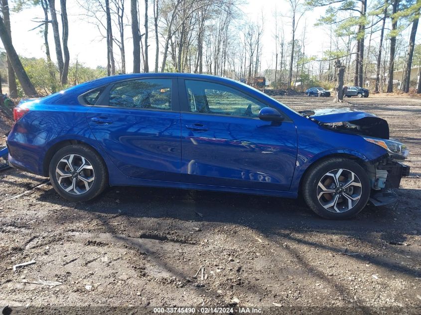 2019 Kia Forte Lxs VIN: 3KPF24AD3KE013607 Lot: 38745490