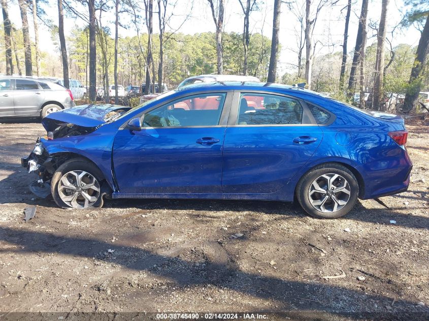 2019 Kia Forte Lxs VIN: 3KPF24AD3KE013607 Lot: 38745490