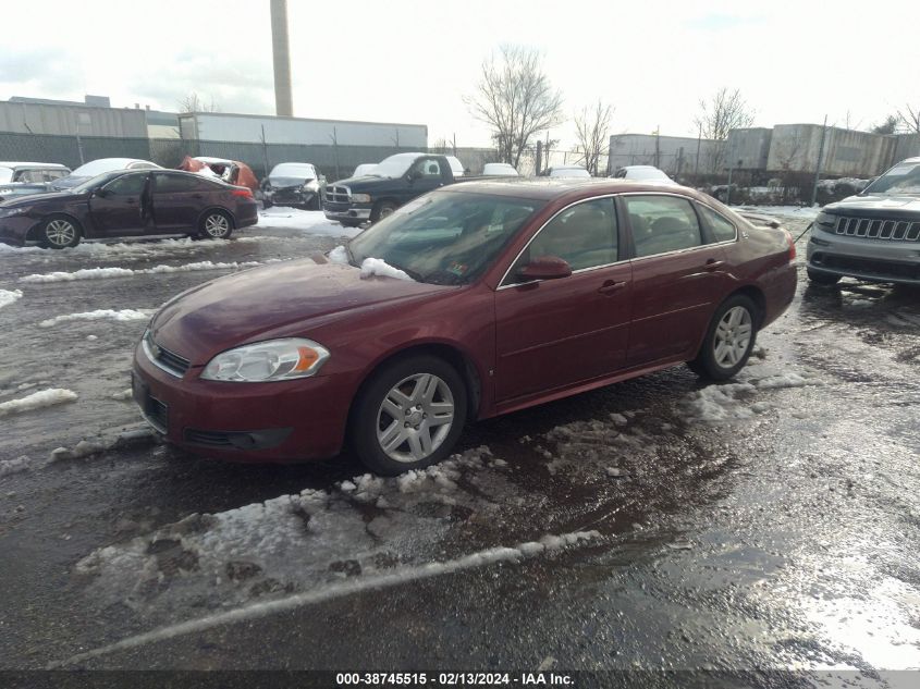 2009 Chevrolet Impala Lt VIN: 2G1WC57M691291976 Lot: 38745515