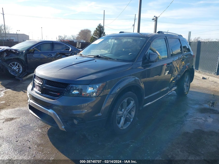 VIN 3C4PDDGG2HT577687 2017 DODGE JOURNEY CROSSROAD PLUS AWD