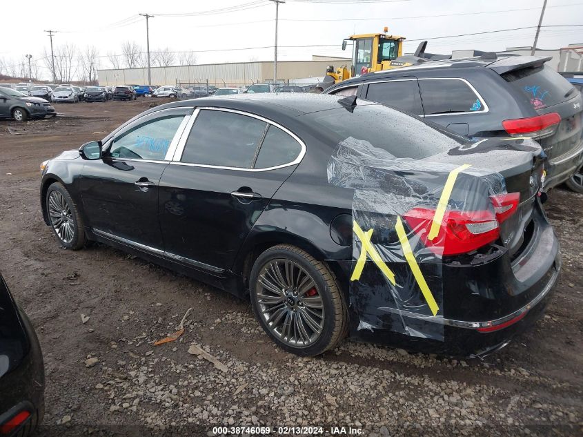 2015 KIA CADENZA LIMITED KNALN4D72F5185643