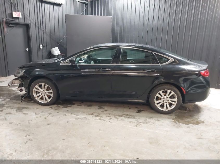 2015 Chrysler 200 Limited VIN: 1C3CCCABXFN709136 Lot: 40913236