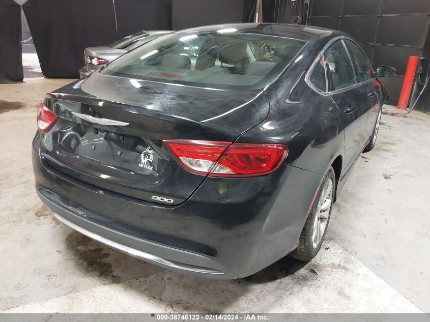 2015 Chrysler 200 Limited VIN: 1C3CCCABXFN709136 Lot: 40913236