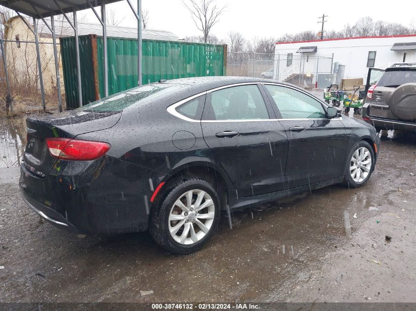 2015 Chrysler 200 C VIN: 1C3CCCCB0FN525109 Lot: 38746132