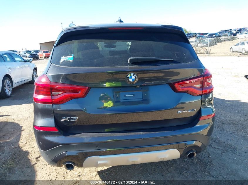 2020 BMW X3 Sdrive30I VIN: 5UXTY3C00L9D44464 Lot: 38746172