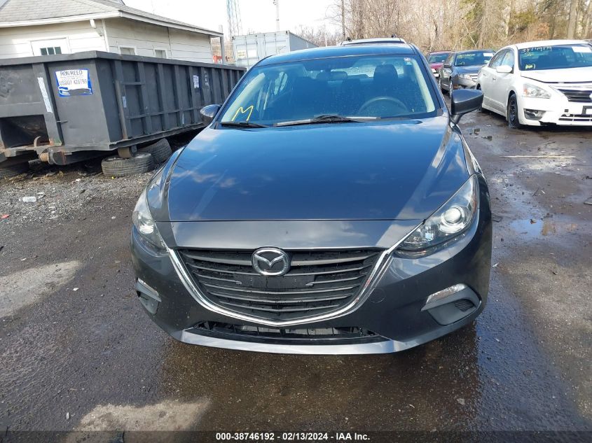 2014 Mazda Mazda3 I Sport VIN: JM1BM1U73E1216551 Lot: 38746192