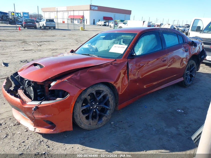 VIN 2C3CDXHG6LH249628 2020 DODGE CHARGER GT RWD