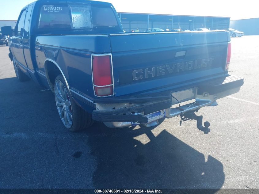 1992 Chevrolet S Truck S10 VIN: 1GCCS19Z5N8185220 Lot: 38746581