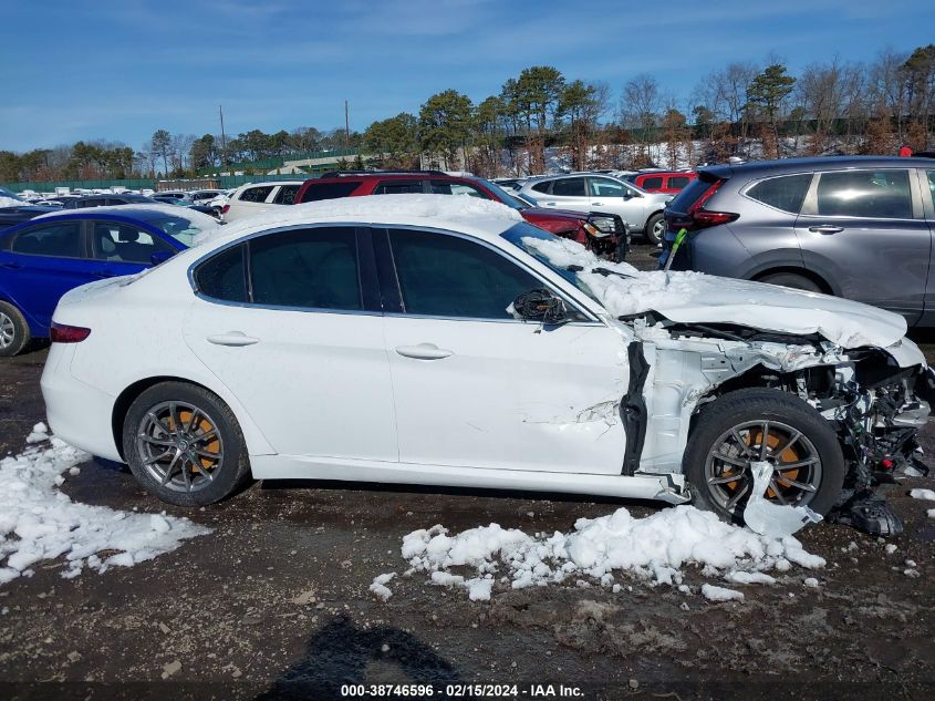 2018 Alfa Romeo Giulia Awd VIN: ZARFAEDN2J7583776 Lot: 38746596