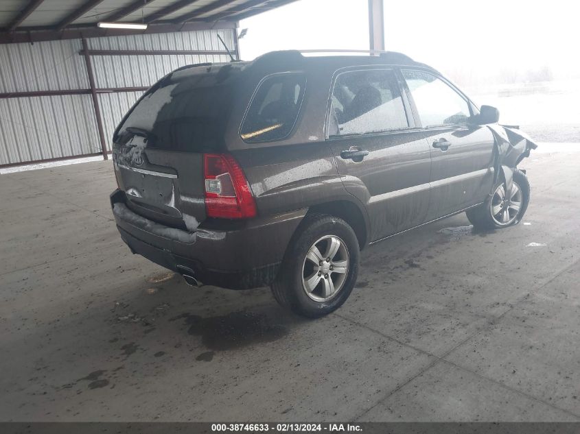 2010 Kia Sportage Lx VIN: KNDKG3A4XA7668811 Lot: 38746633