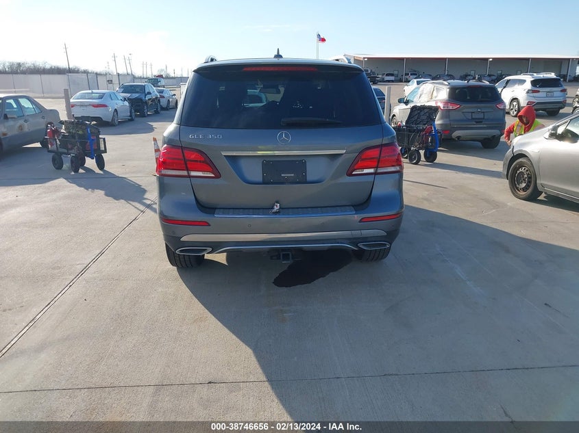 2017 MERCEDES-BENZ GLE 350 - 4JGDA5JBXHA978356