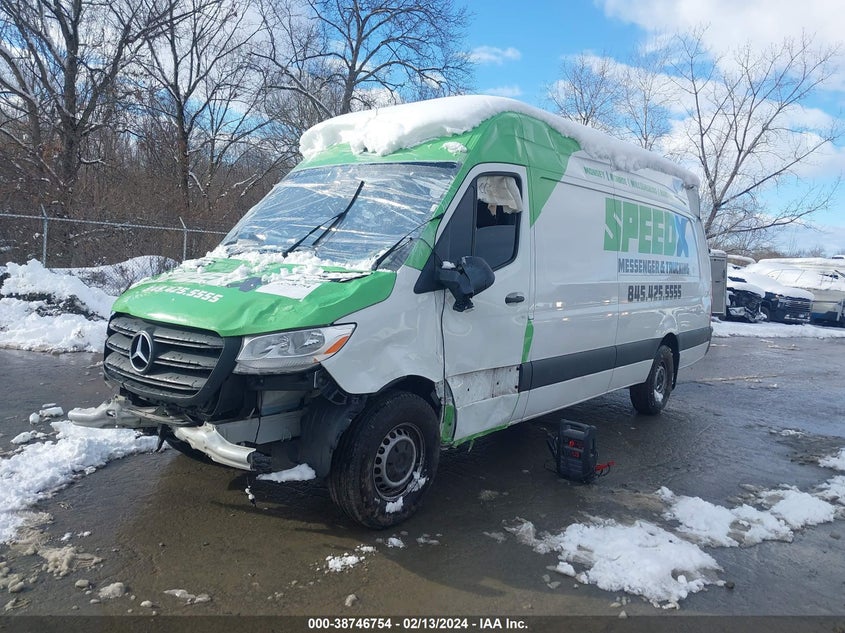 2022 MERCEDES-BENZ SPRINTER 2500 VIN: W1Y4DDHY1NT091630