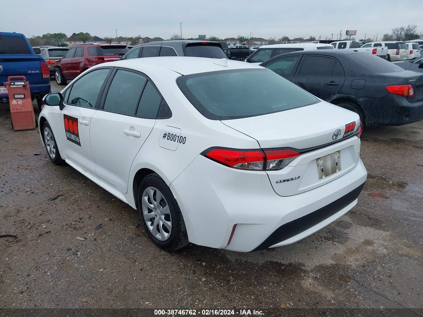 2021 TOYOTA COROLLA 1.8L I-4 DOHC, VVT, (VIN: 5YFEPMAE2MP204698