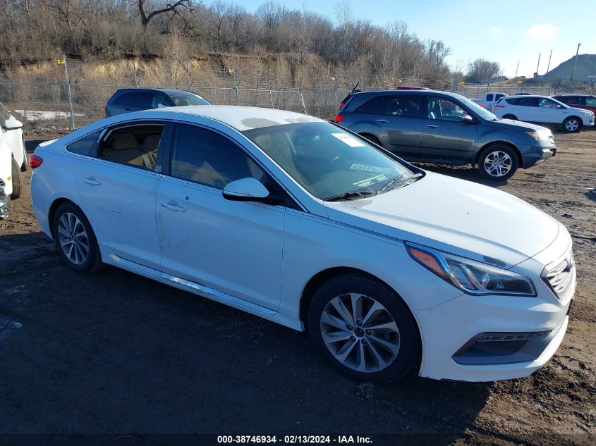 2015 HYUNDAI SONATA SPORT - 5NPE34AF0FH051582