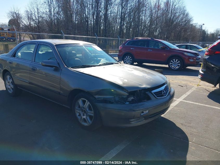 2002 Mazda 626 Es V6/Lx V6 VIN: 1YVGF22D725281125 Lot: 38747099