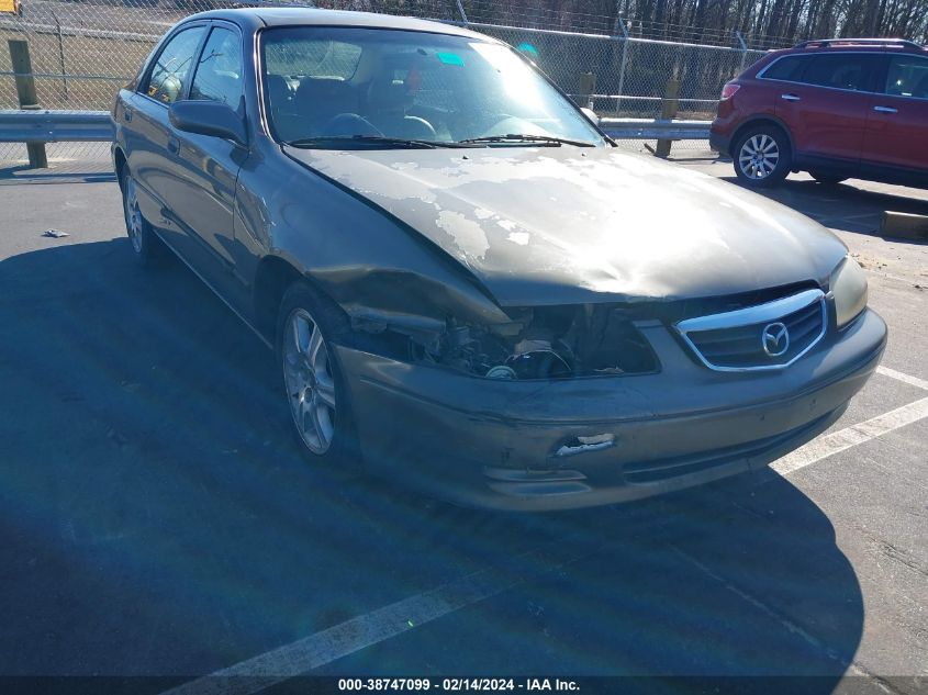 2002 Mazda 626 Es V6/Lx V6 VIN: 1YVGF22D725281125 Lot: 38747099