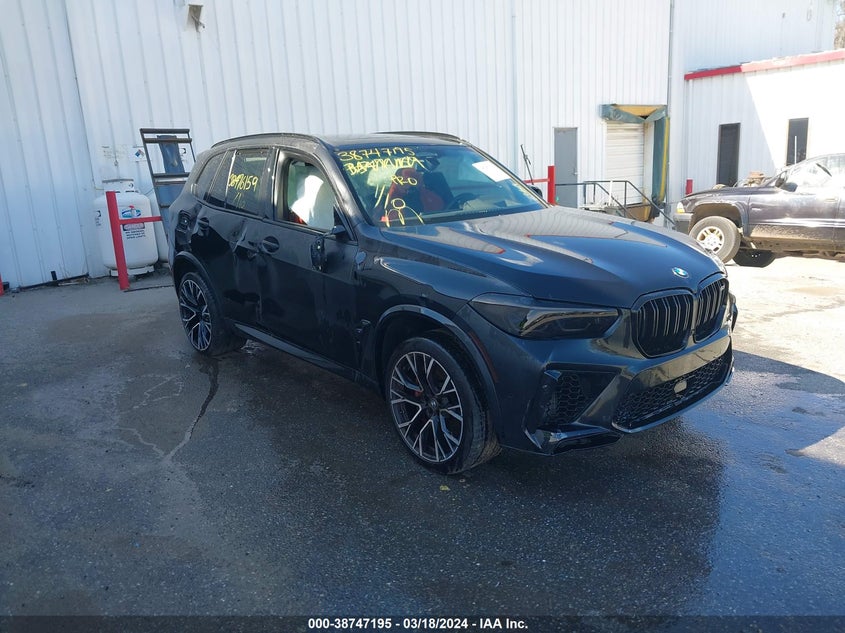 2022 BMW X5 M VIN: 5YMJU0C05N9K22922 Lot: 38747195